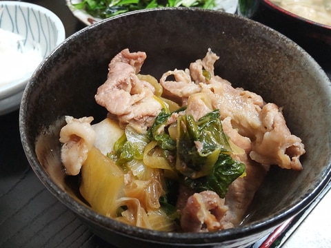豚すき餅